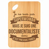 Planche bambou gravée personnalisée femme idée cadeau Fête des Mères apéro 30×20 prénom cuisine plateau fromage anniversaire noel maman mamie