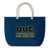 Sac de plage Bleu anse corde Escalade soit avec toi