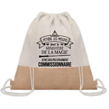 Sac Fête des Mères Mamie Maman Cadeau anniversaire Noël Travail Métier Départ Retraite Collègue Femme cabas shopping plage