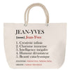 Sac Fête des Mères Mamie Famille Idée Cadeau anniversaire Noël Travail Boulot Métier Départ Retraite Collègue Femme cabas shopping plage