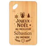 Planche à découper cadeau Noël famille amis papa maman mamie papi, idée cadeau apéro et cuisine, Secret Santa