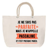 Sac Fête des Mères Mamie Famille Idée Cadeau anniversaire Noël Travail Boulot Métier Départ Retraite Collègue Femme cabas shopping plage