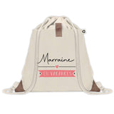 Sac à dos avec pochette Marraine en Vacances