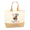 Sac Jute Fête des Mères Fêtes des Pères Mamie Papi Famille Idée Cadeau anniversaire Noël Travail Boulot Métier Départ Retraite Collègue Femme Homme
