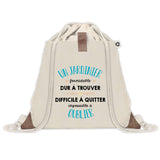 Sac à dos avec pochette Un Jardinier Formidable