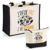 Cabas homme ou femme sac plage ou shopping tote bag pochette trousse Idée cadeau original pour anniversaire Noël travail départ retraite collègue famille fete des mères fetes des pères papa maman mamie papi