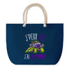 Sac de plage Bleu anse corde J'peux Pas 4L Trophy