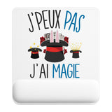 Tapis de souris ergonomique avec repose-poignet, accessoire bureau pour femme et homme, fête des pères, cadeau pas cher, idée cadeau fête des mères, secret santa, départ à la retraite, télétravail et gaming