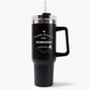 Mug isotherme Noir Technicienne Adorée