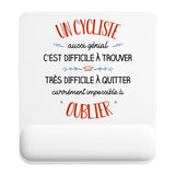 Tapis de souris ergonomique avec repose-poignet, accessoire bureau pour femme et homme, fête des pères, cadeau pas cher, idée cadeau fête des mères, secret santa, départ à la retraite, télétravail et gaming