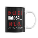 Mug Handball C'est ma Routine - Planetee