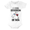 Body bébé Le copain de boisson de tata Vin - Planetee