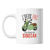 Mug Sidecar j'peux pas Blanc - Planetee