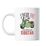 Mug Sidecar j'peux pas Blanc - Planetee