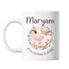 Mug Maryam Amour et Biberon de Lait Vache - Planetee