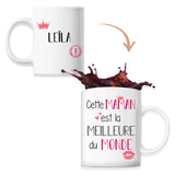 Mug Leïla Meilleure Maman - Planetee