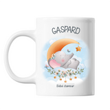 Mug Gaspard bébé d'amour éléphant - Planetee