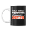 Mug 71  ans femme sexy - Planetee