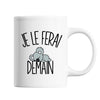 Mug Koala Dormeur Je le ferai demain - Planetee