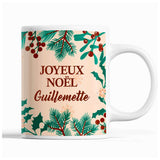 Tasse Noël Joëlle Beige - Planetee