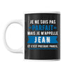 Mug prénom Jean homme parfait - Planetee