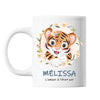 Mug Mélissa Amour Pur Tigre - Planetee