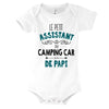 Body bébé Le Petit Assistant du Camping Car de Papi - Planetee