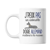 Mug J'peux pas Dogue Allemand - Planetee