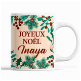 Tasse Noël Karima Beige - Planetee