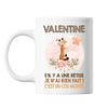 Mug Valentine Cou Monté Girafe - Planetee