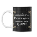 Mug Couple Couple Citation Dernier amour - Planetee