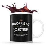 Mug Propriété de Martine - Planetee