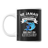 Mug Kitesurf sexagénaire Sexagénaire Homme 60 ans - Planetee