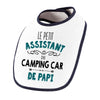 Bavoir bébé garçon Le Petit Assistant du Camping Car de Papi - Planetee