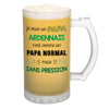 Chope de bière Papa Ardennais Chauvin et Sans Pression - Planetee
