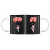 Mug Couples couple l'Amour flotte dans les airs | Tasses Duo Amour - Planetee