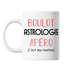 Mug Astrologie C'est ma Routine Blanc - Planetee