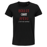 T-shirt femme Chant C'est ma Routine - Planetee