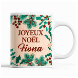 Tasse Noël Fiona Beige - Planetee