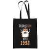 Sac Tote Bag Anniversaire 1998Toujours Faim Noir - Planetee