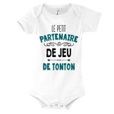 Body bébé Le Petit Partenaire de Jeu de Tonton - Planetee