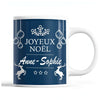 Tasse Noël Anne-Sophie Bleu - Planetee