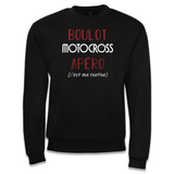 Sweat Motocross C'est ma Routine - Planetee