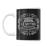 Mug Assistant vétérinaire Le Mythe la Légende noir - Planetee