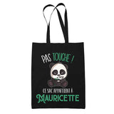 Sac Tote Bag Mauricette Pas Touche Panda - Planetee