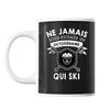 Mug Ski Octogénaire Homme 80 ans - Planetee