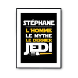 Affiche Stéphane L'homme le mythe Le dernier - Planetee