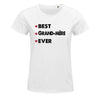 T-shirt femme Best Grand-mère Ever - Planetee