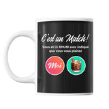 Mug Rhum C'est un Match - Planetee