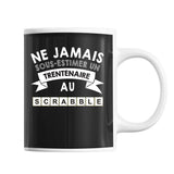 Mug Homme scrabble trentenaire - Planetee